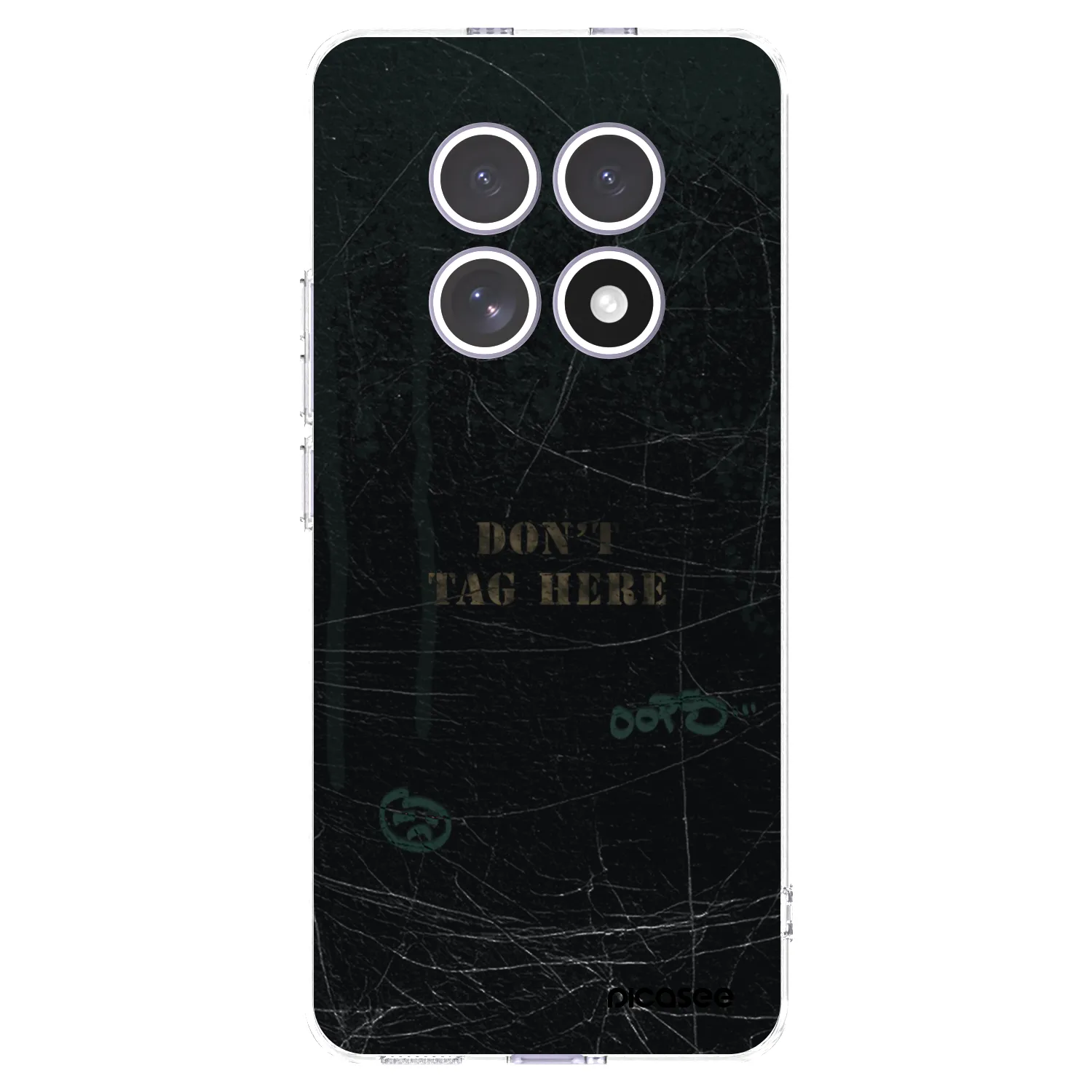 Picasee silikonowe przeźroczyste etui na Xiaomi Redmi Note 15 4G - DON´T TAG