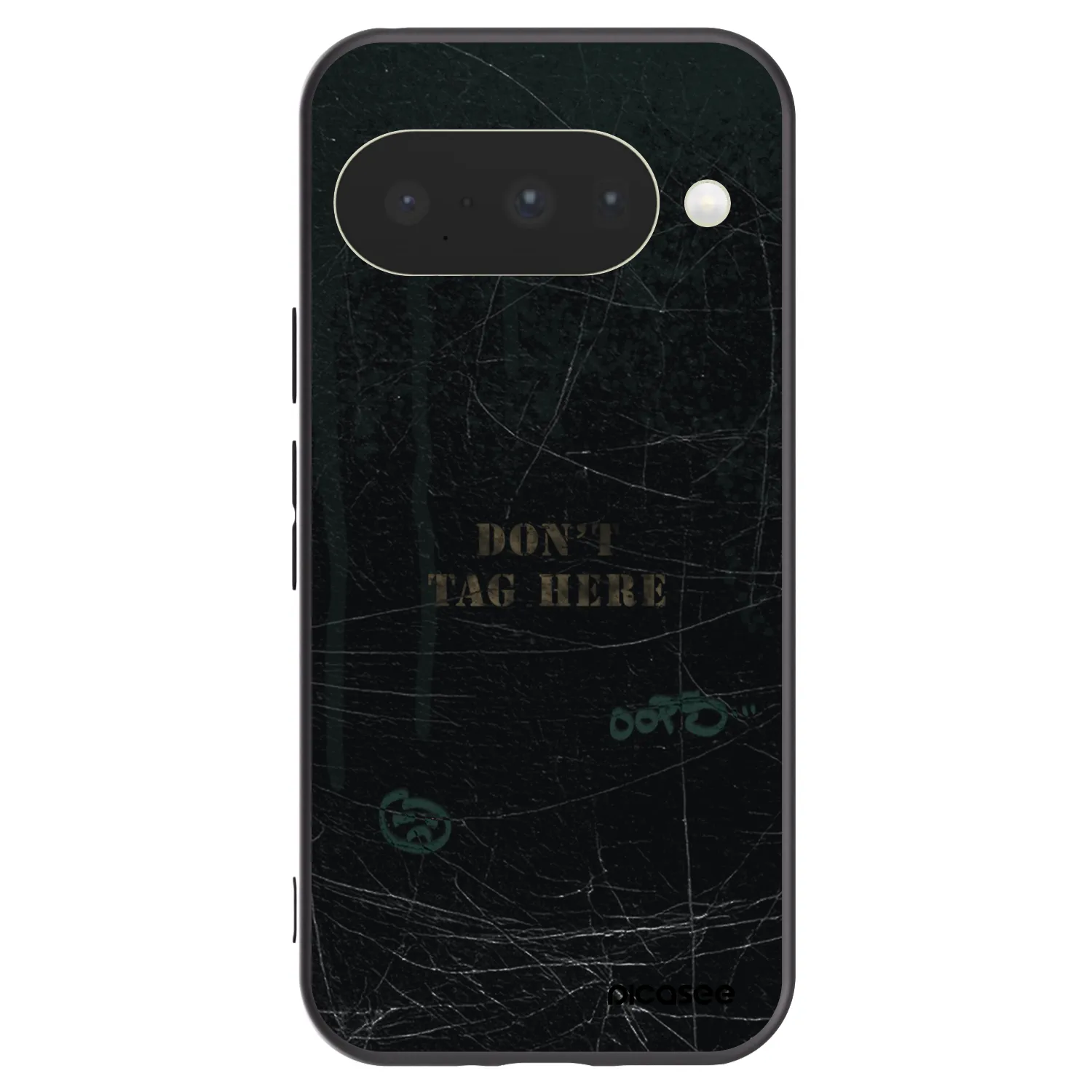 Picasee silikonowe czarne etui na Google Pixel 10 - DON´T TAG