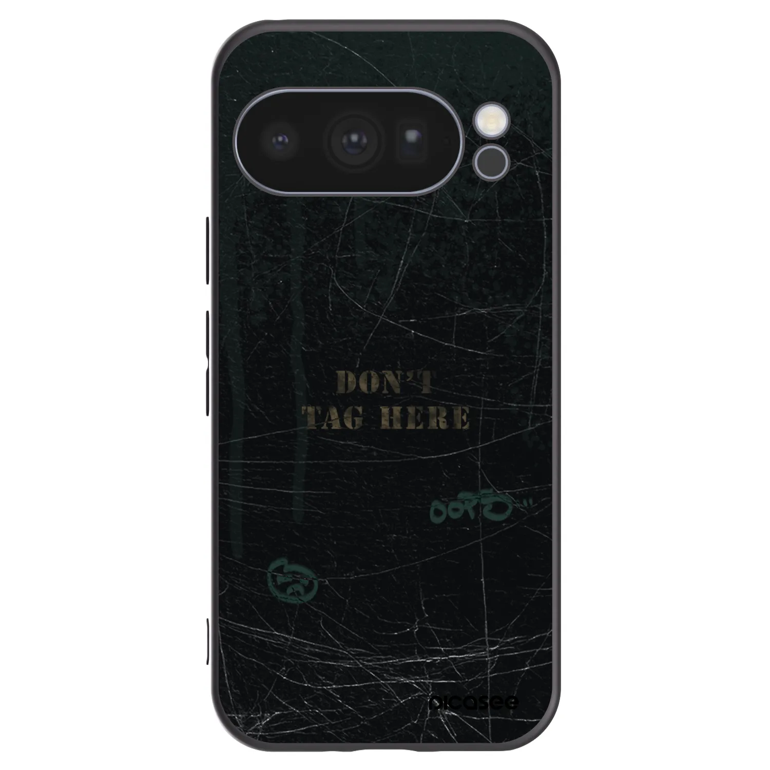 Picasee silikonowe czarne etui na Google Pixel 10 Pro - DON´T TAG