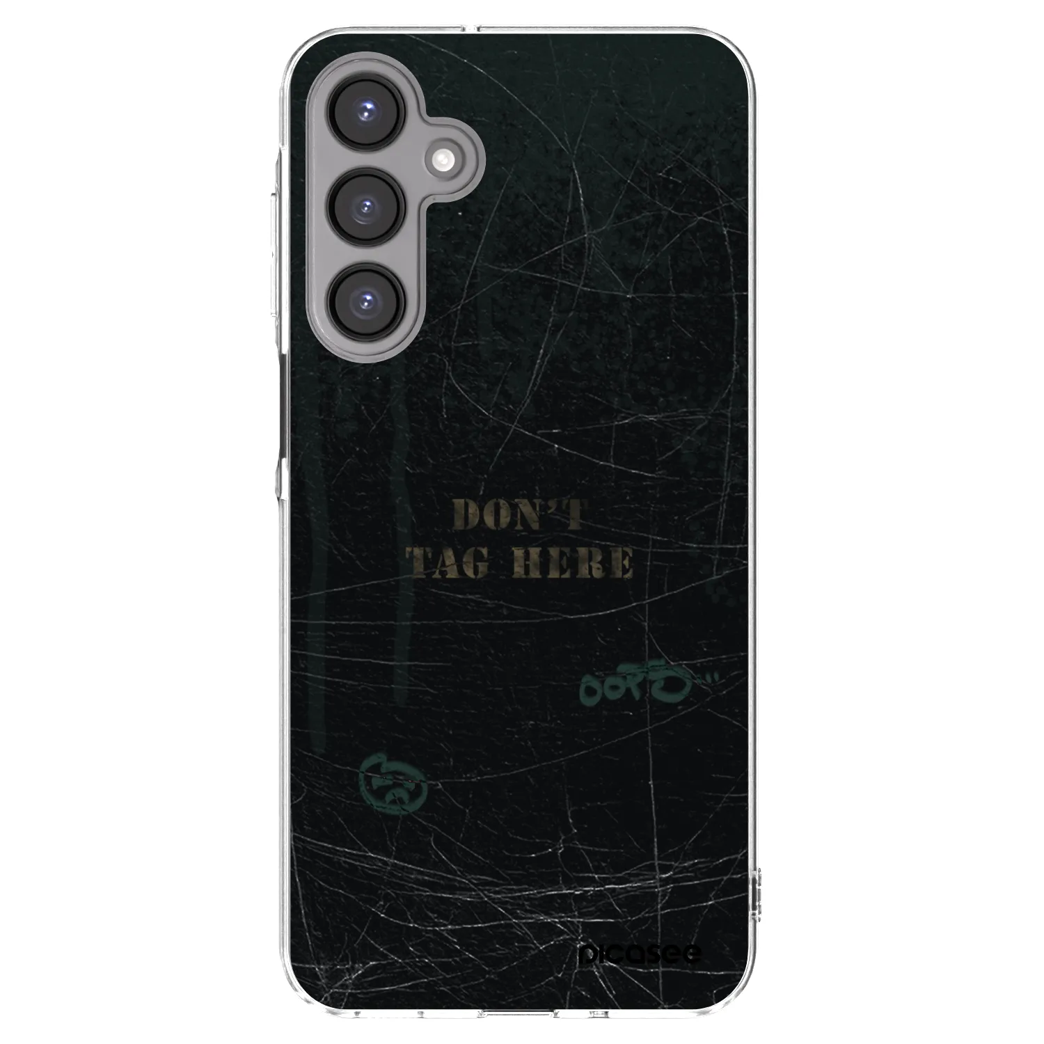 Picasee silikonowe przeźroczyste etui na Samsung Galaxy A16 4G - DON´T TAG