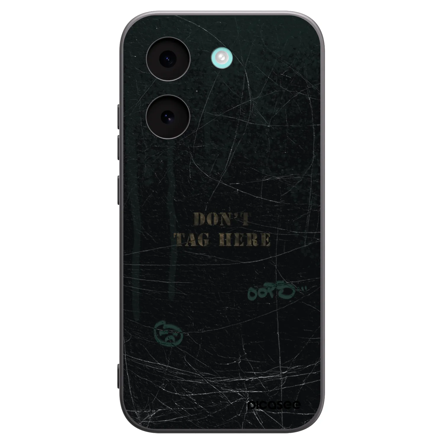 Picasee silikonowe czarne etui na Xiaomi Poco X8 Pro - DON´T TAG