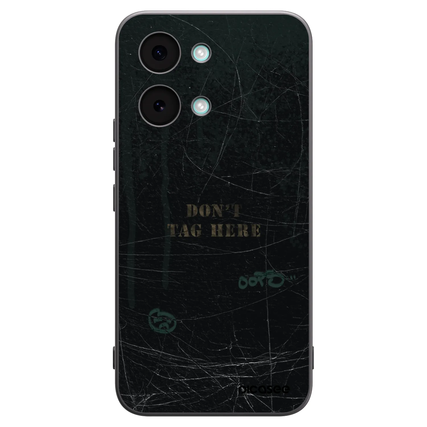 Picasee silikonowe czarne etui na Xiaomi Poco X8 Pro Max - DON´T TAG
