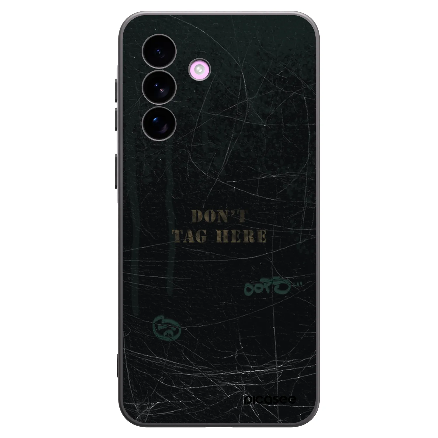 Picasee silikonowe czarne etui na Samsung Galaxy A57 5G - DON´T TAG