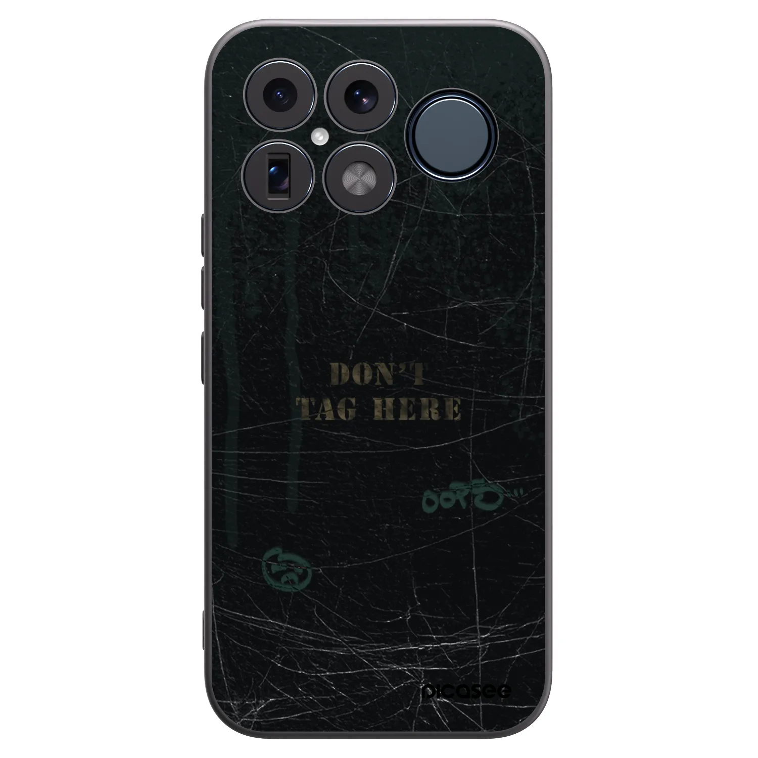 Picasee silikonowe czarne etui na Xiaomi Poco F8 Ultra - DON´T TAG