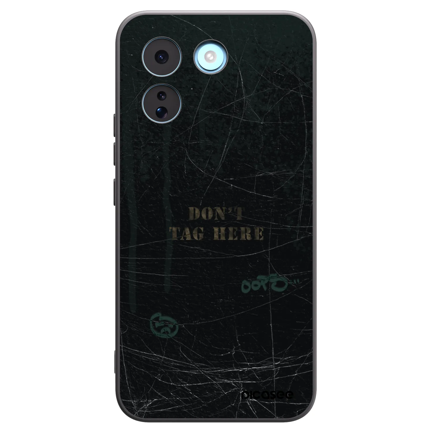 Picasee silikonowe czarne etui na Xiaomi Redmi Note 17 Pro MAX 5G - DON´T TAG