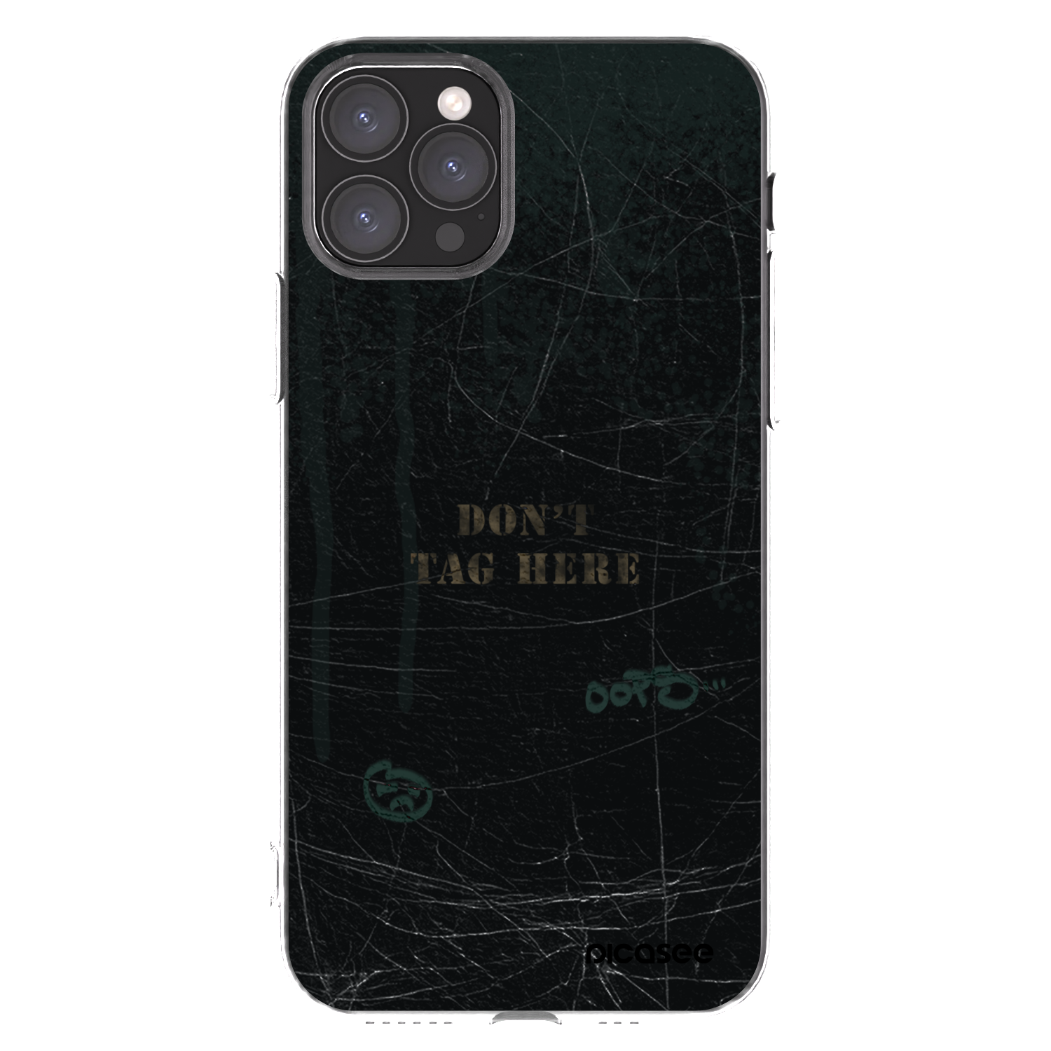 Picasee silikonowe przeźroczyste etui na Apple iPhone 11 Pro - DON´T TAG