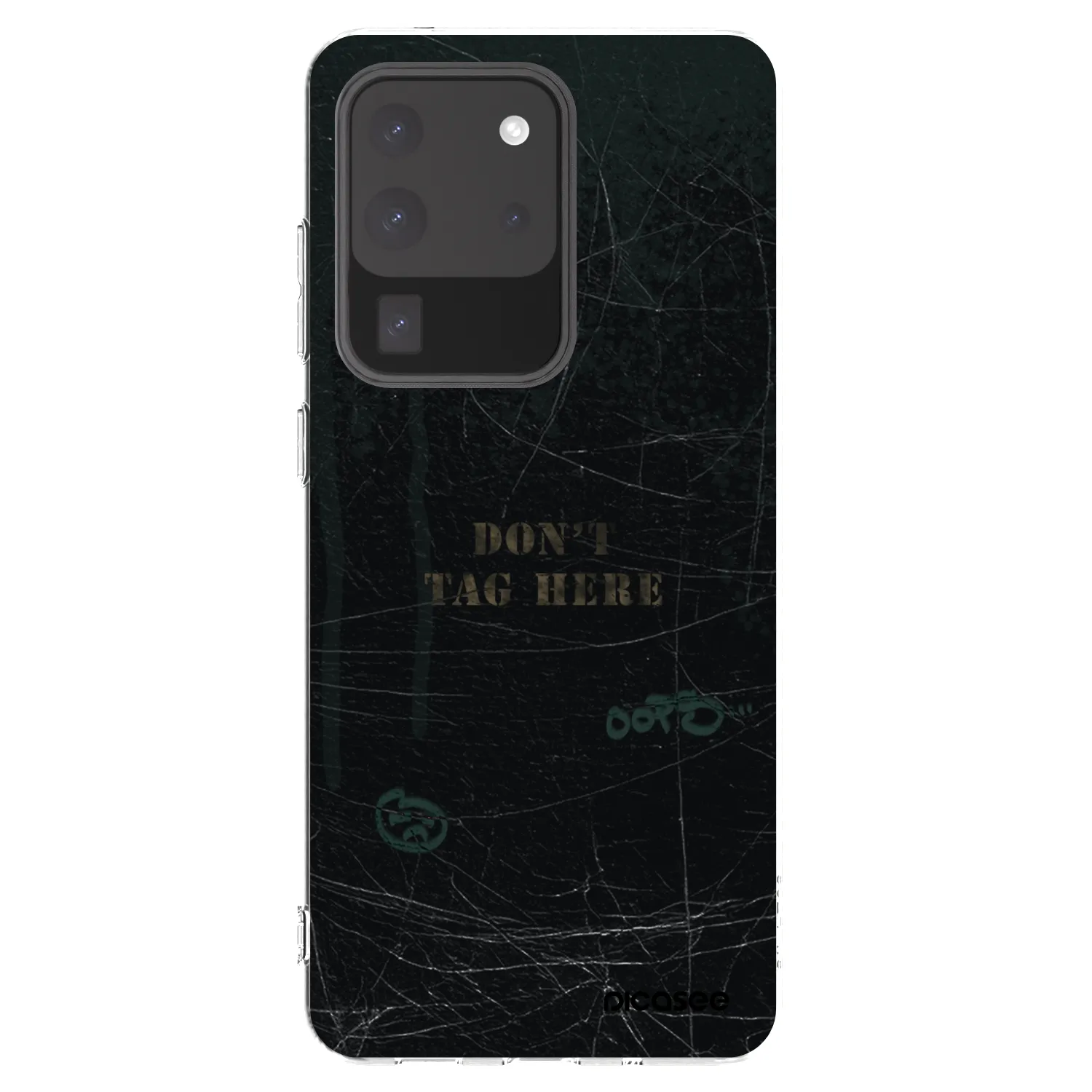 Picasee silikonowe przeźroczyste etui na Samsung Galaxy S20 Ultra 5G G988F - DON´T TAG