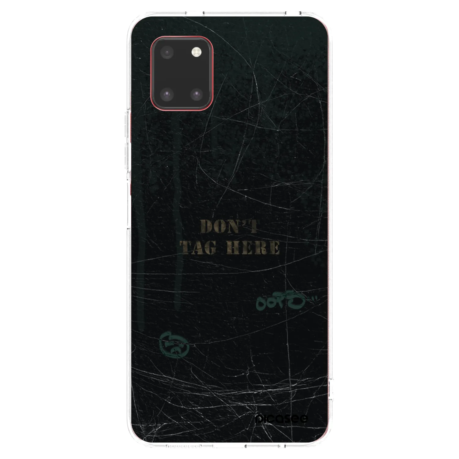 Picasee silikonowe przeźroczyste etui na Samsung Galaxy Note 10 Lite N770F - DON´T TAG
