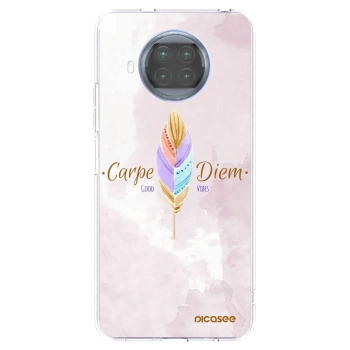 Picasee silikonowe przeźroczyste etui na Xiaomi Mi 10T Lite - Carpe Diem