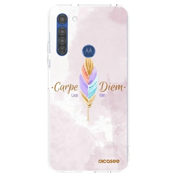 Etui na Motorola Moto G8 - Carpe Diem