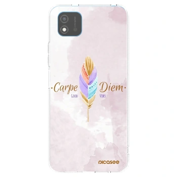 Picasee silikonowe przeźroczyste etui na Realme C11 (2021) - Carpe Diem