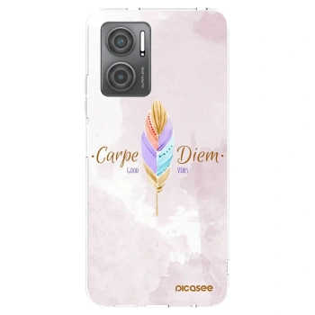Picasee silikonowe przeźroczyste etui na Xiaomi Redmi 10 5G - Carpe Diem