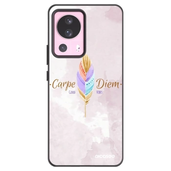 Picasee silikonowe czarne etui na Xiaomi 13 Lite - Carpe Diem