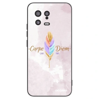 Picasee silikonowe czarne etui na Xiaomi 13 - Carpe Diem