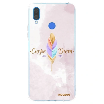 Picasee silikonowe przeźroczyste etui na Huawei Nova 3i - Carpe Diem