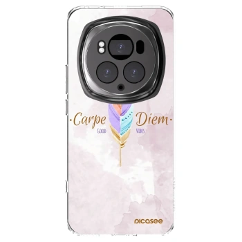 Picasee silikonowe przeźroczyste etui na Honor Magic6 Pro - Carpe Diem