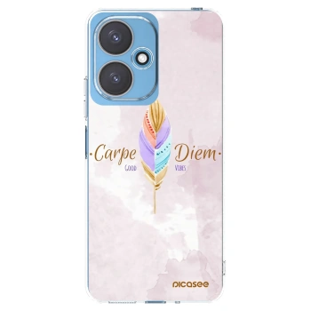 Picasee silikonowe przeźroczyste etui na Xiaomi Redmi 13C 5G - Carpe Diem