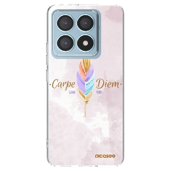 Picasee silikonowe przeźroczyste etui na Xiaomi 14T Pro - Carpe Diem