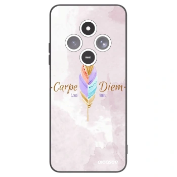 Picasee silikonowe czarne etui na Xiaomi Redmi 14C - Carpe Diem