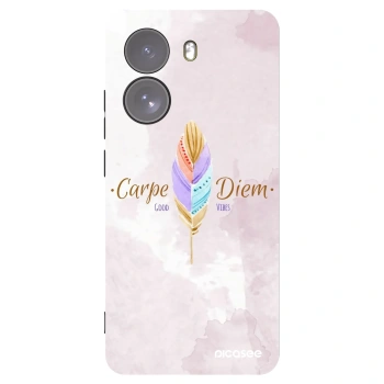 Picasee silikonowe czarne etui na Xiaomi Poco X7 - Carpe Diem