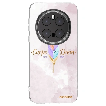 Picasee silikonowe przeźroczyste etui na Honor Magic7 Pro 5G - Carpe Diem