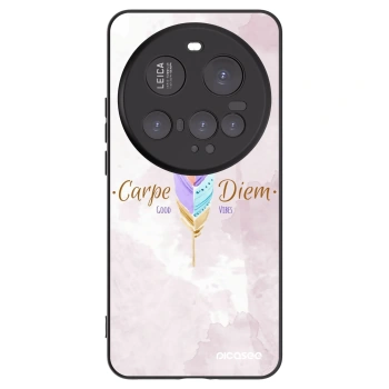 Picasee silikonowe czarne etui na Xiaomi 15 Ultra - Carpe Diem