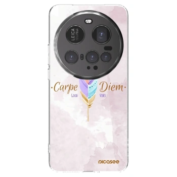 Picasee silikonowe przeźroczyste etui na Xiaomi 15 Ultra - Carpe Diem