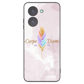 Picasee silikonowe czarne etui na Xiaomi Redmi A5 - Carpe Diem