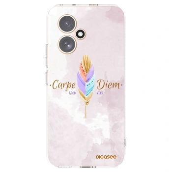 Picasee silikonowe przeźroczyste etui na Honor 400 5G - Carpe Diem