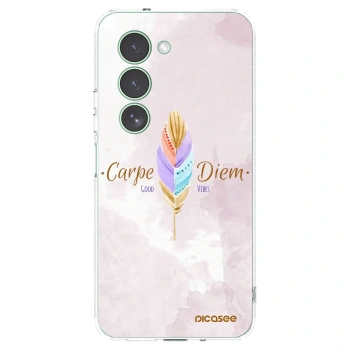 Picasee silikonowe przeźroczyste etui na Xiaomi Redmi 15 5G - Carpe Diem