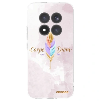 Picasee silikonowe przeźroczyste etui na Xiaomi Redmi Note 15 Pro+ - Carpe Diem