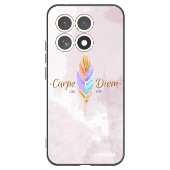 Picasee silikonowe czarne etui na Xiaomi 15T - Carpe Diem
