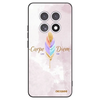 Picasee silikonowe czarne etui na Xiaomi Redmi Note 15 - Carpe Diem