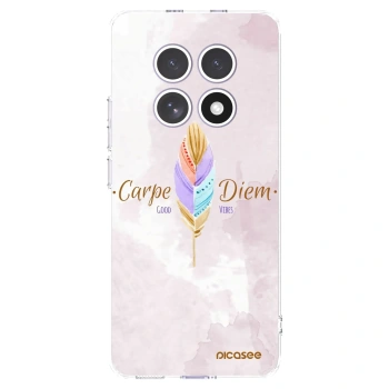 Picasee silikonowe przeźroczyste etui na Xiaomi Redmi Note 15 - Carpe Diem