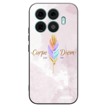 Picasee silikonowe czarne etui na Xiaomi 17T - Carpe Diem