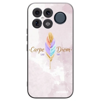 Picasee silikonowe czarne etui na Xiaomi Poco F8 Ultra - Carpe Diem