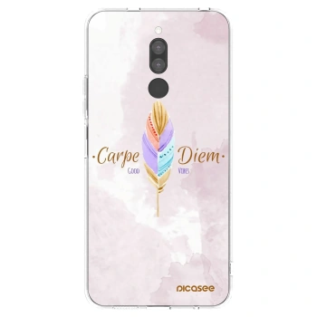 Picasee silikonowe przeźroczyste etui na Xiaomi Redmi 8 - Carpe Diem