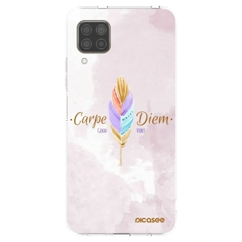 Picasee silikonowe przeźroczyste etui na Huawei P40 Lite - Carpe Diem