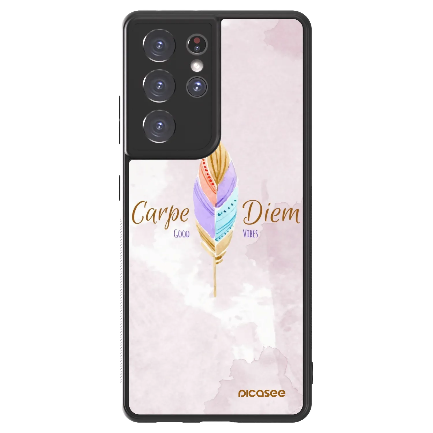 Picasee ULTIMATE CASE na Samsung Galaxy S21 Ultra 5G G998B - Carpe Diem