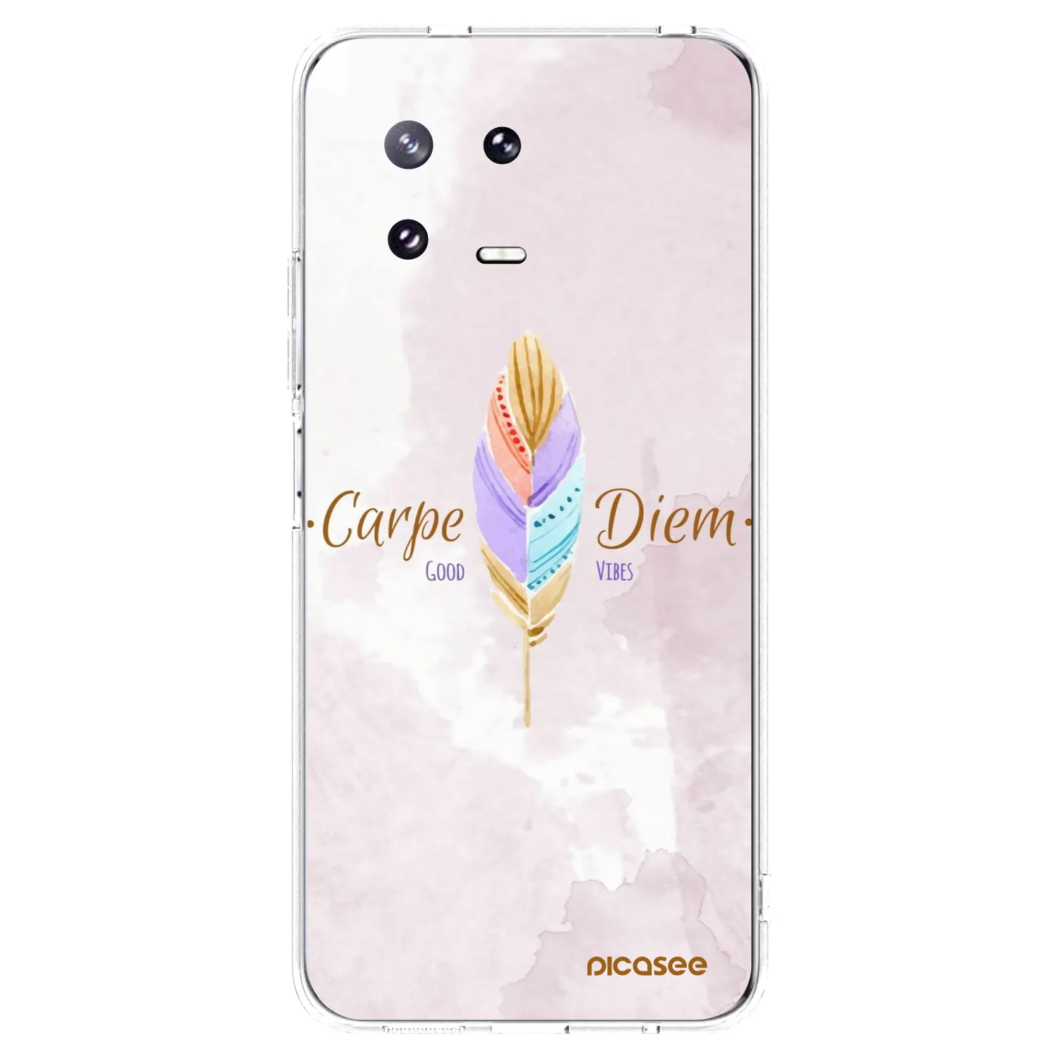 Picasee silikonowe przeźroczyste etui na Xiaomi 13 Pro - Carpe Diem