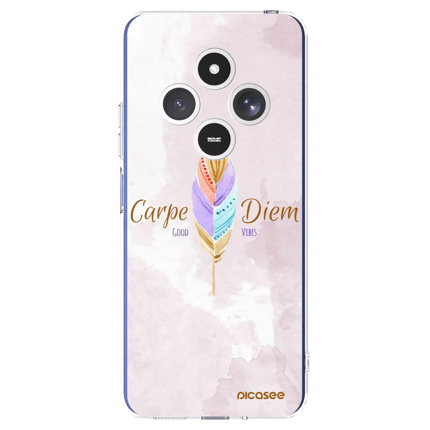 Picasee silikonowe przeźroczyste etui na Xiaomi Redmi 14C - Carpe Diem