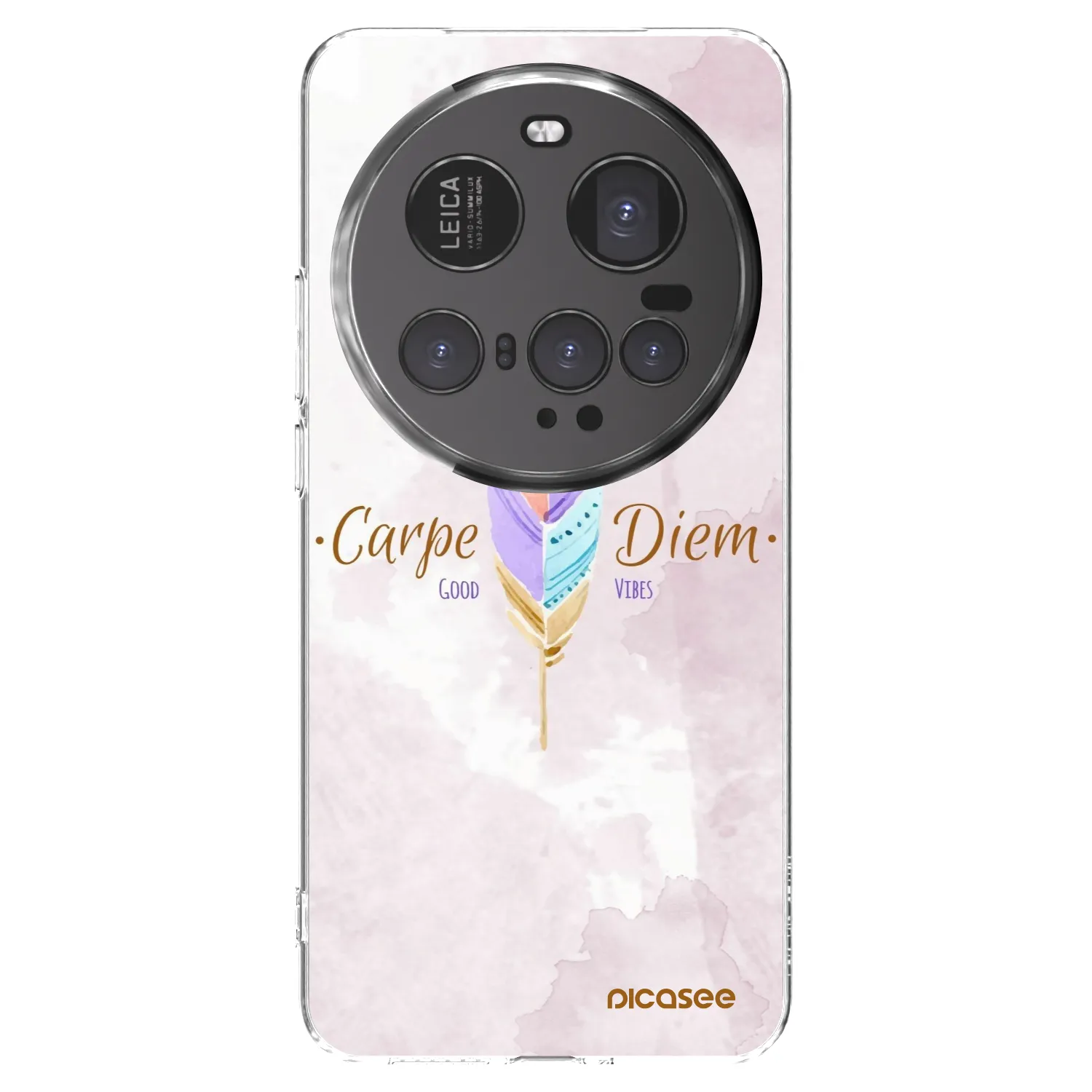Picasee silikonowe przeźroczyste etui na Xiaomi 15 Ultra - Carpe Diem
