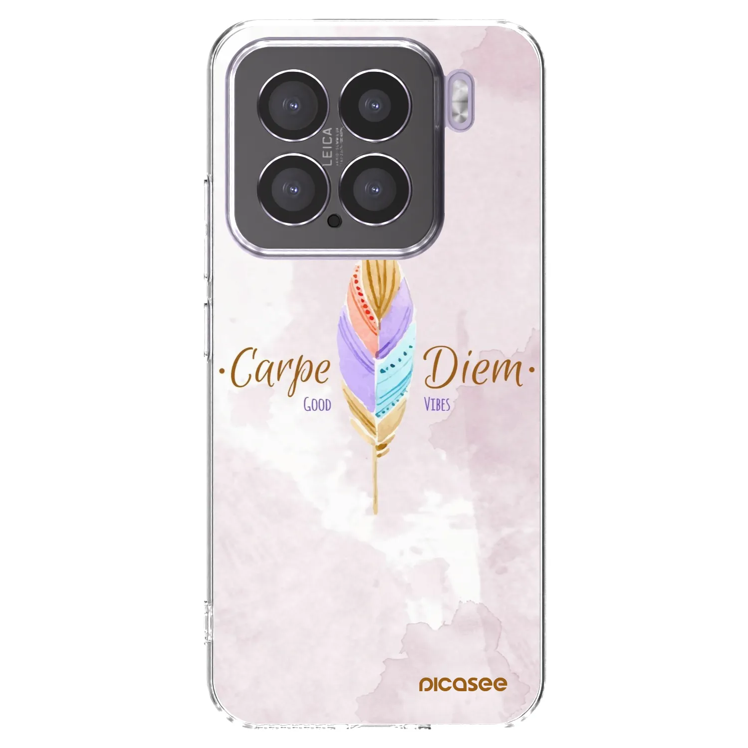 Picasee silikonowe przeźroczyste etui na Xiaomi 15 - Carpe Diem