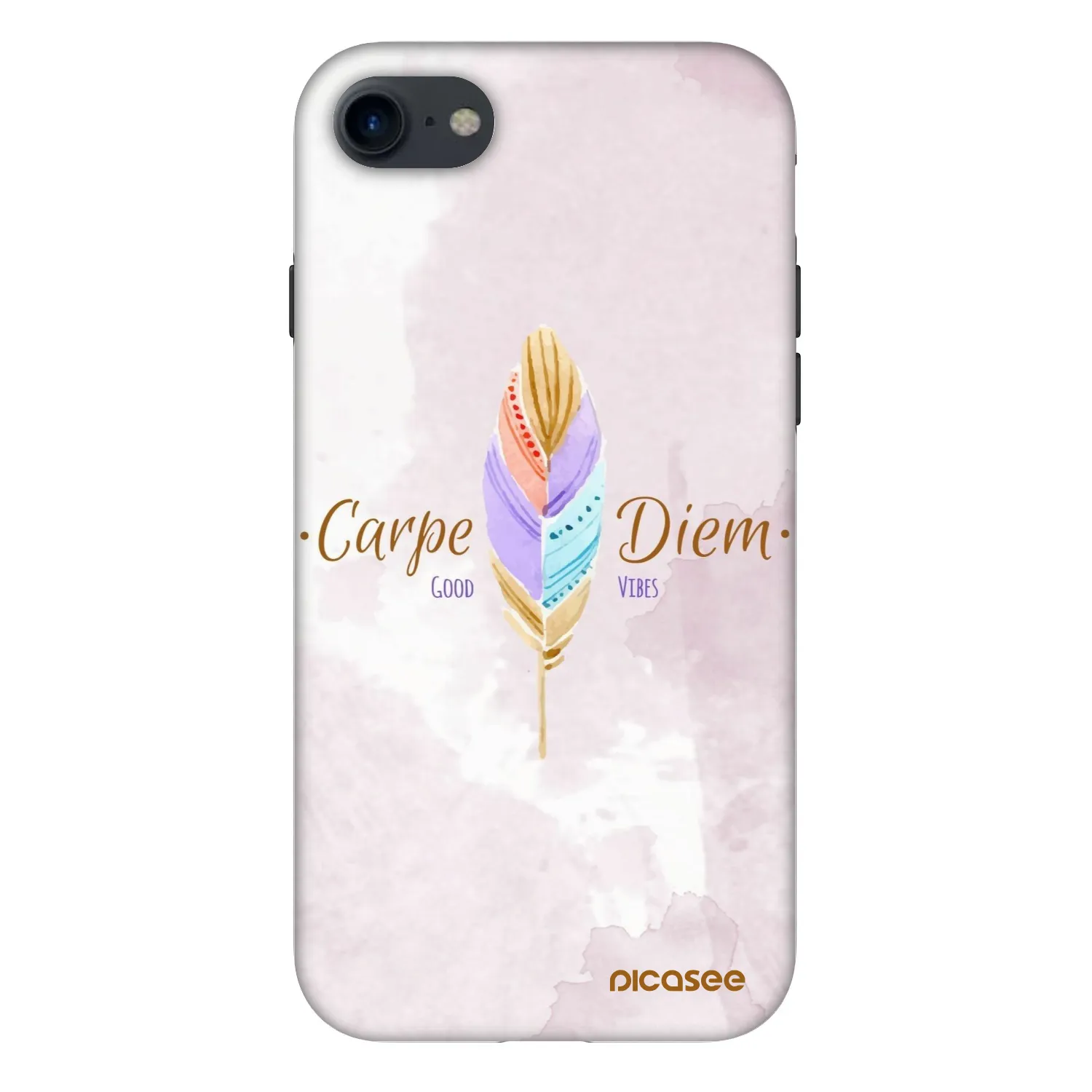Picasee Fashion Case na Apple iPhone 7 - Carpe Diem