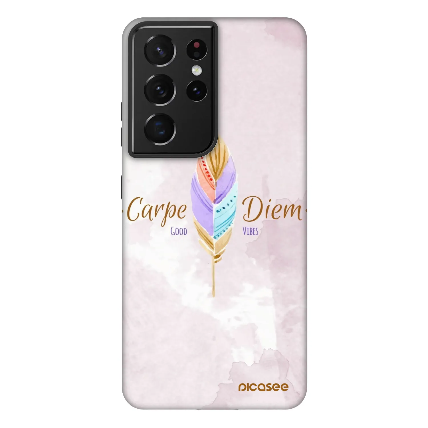 Picasee Fashion Case na Samsung Galaxy S21 Ultra 5G G998B - Carpe Diem