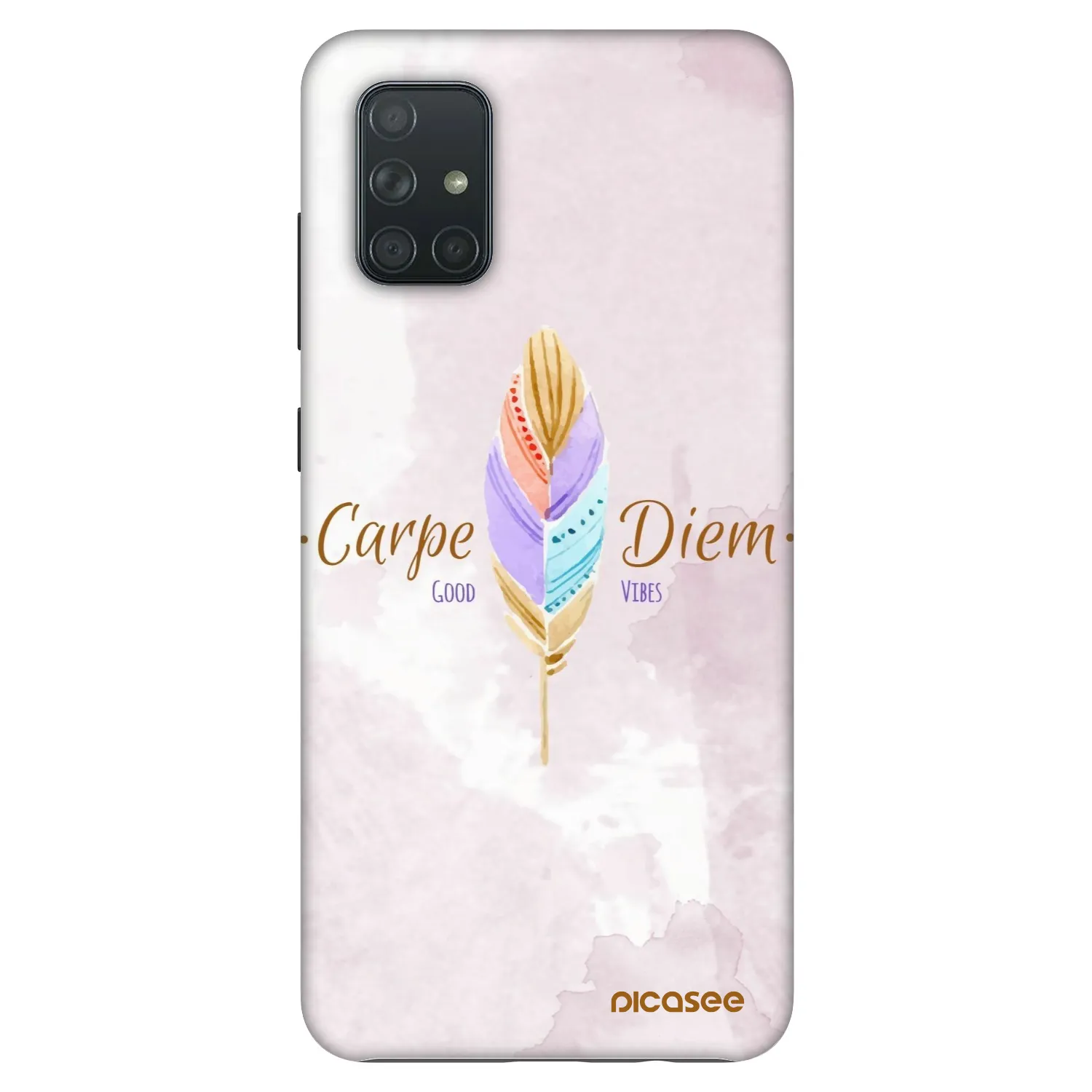 Picasee Fashion Case na Samsung Galaxy A71 A715F - Carpe Diem
