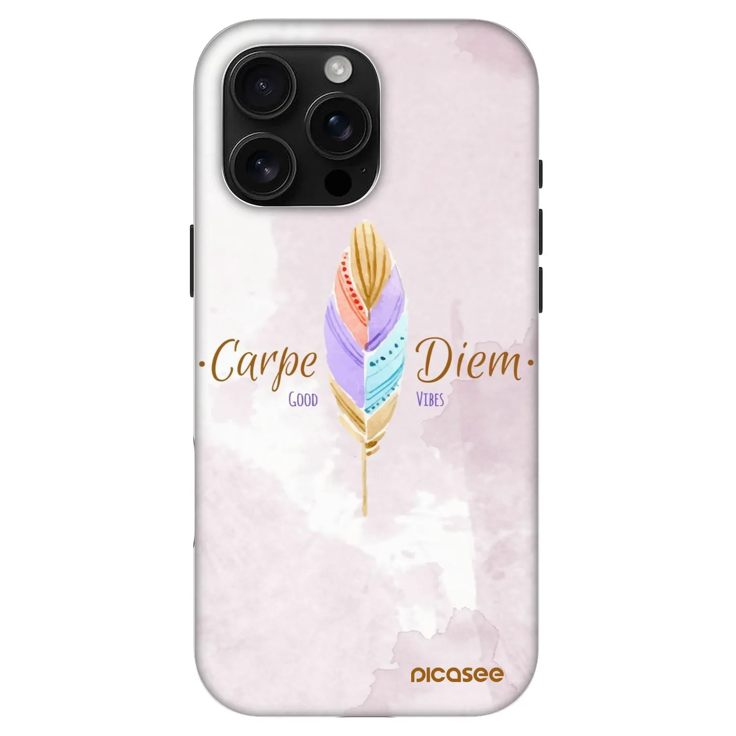 Picasee Fashion Case MagSafe na Apple iPhone 16 Pro Max - Carpe Diem