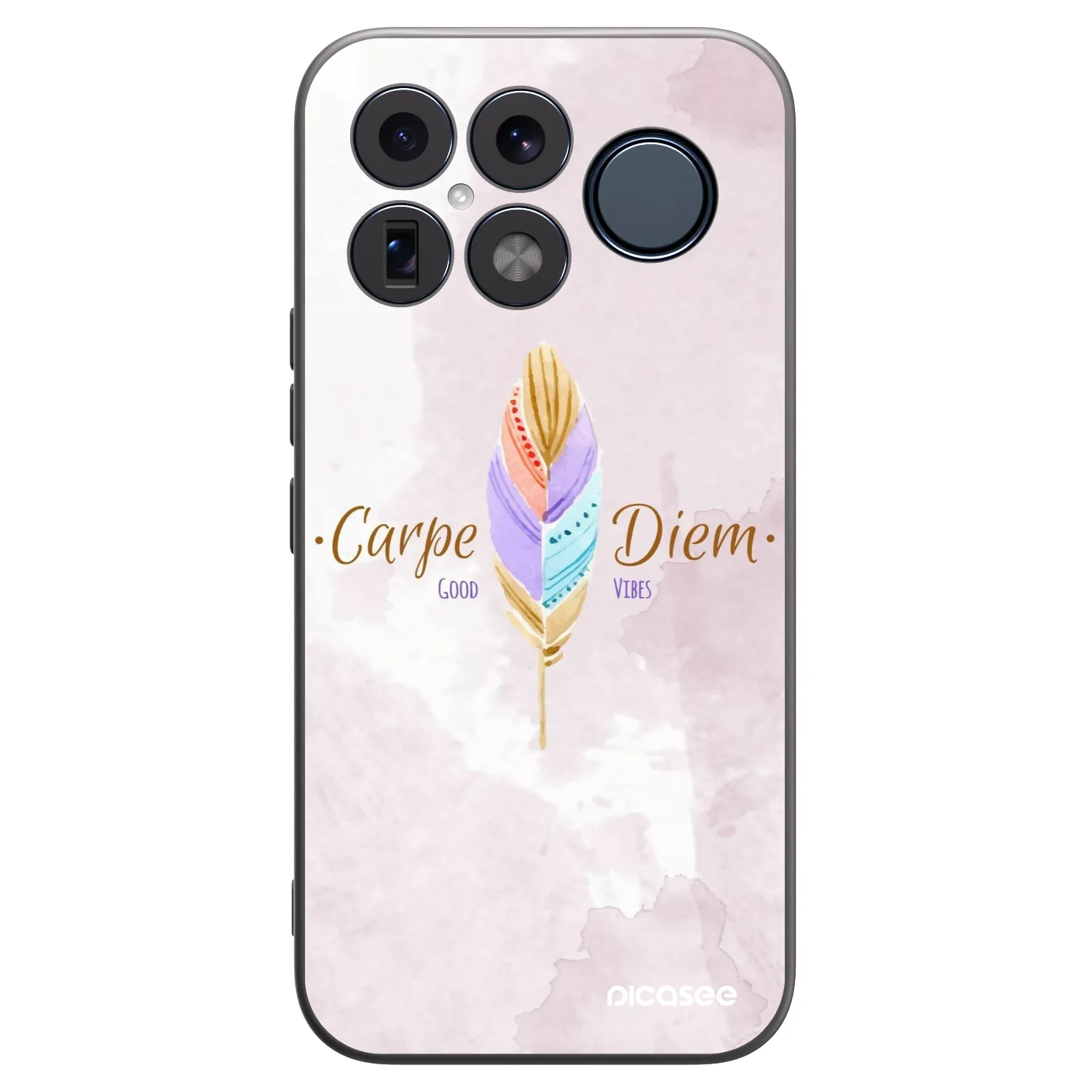 Picasee silikonowe czarne etui na Xiaomi Poco F8 Ultra - Carpe Diem