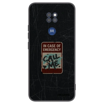 Etui na Motorola Moto G9 Play - EMERGENCY
