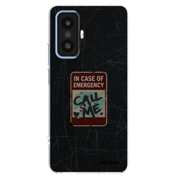 Picasee silikonowe przeźroczyste etui na Xiaomi 11T Pro - EMERGENCY
